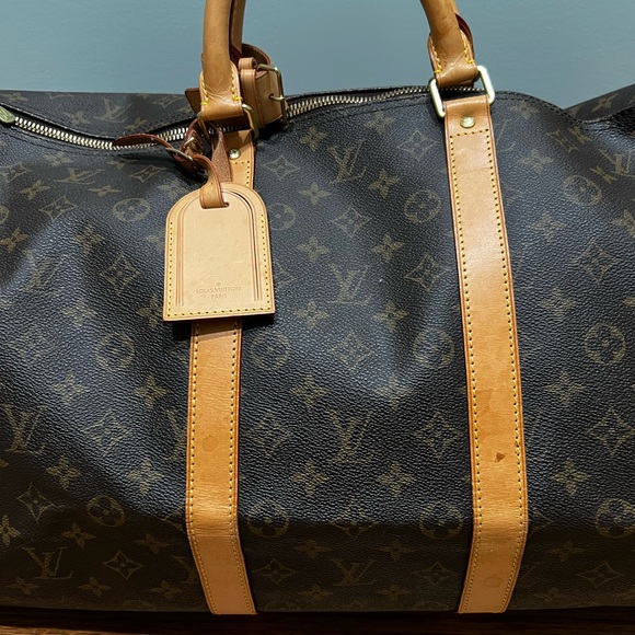 AUTHENTIC LV KEEPALL 55 - Picture 2 of 12